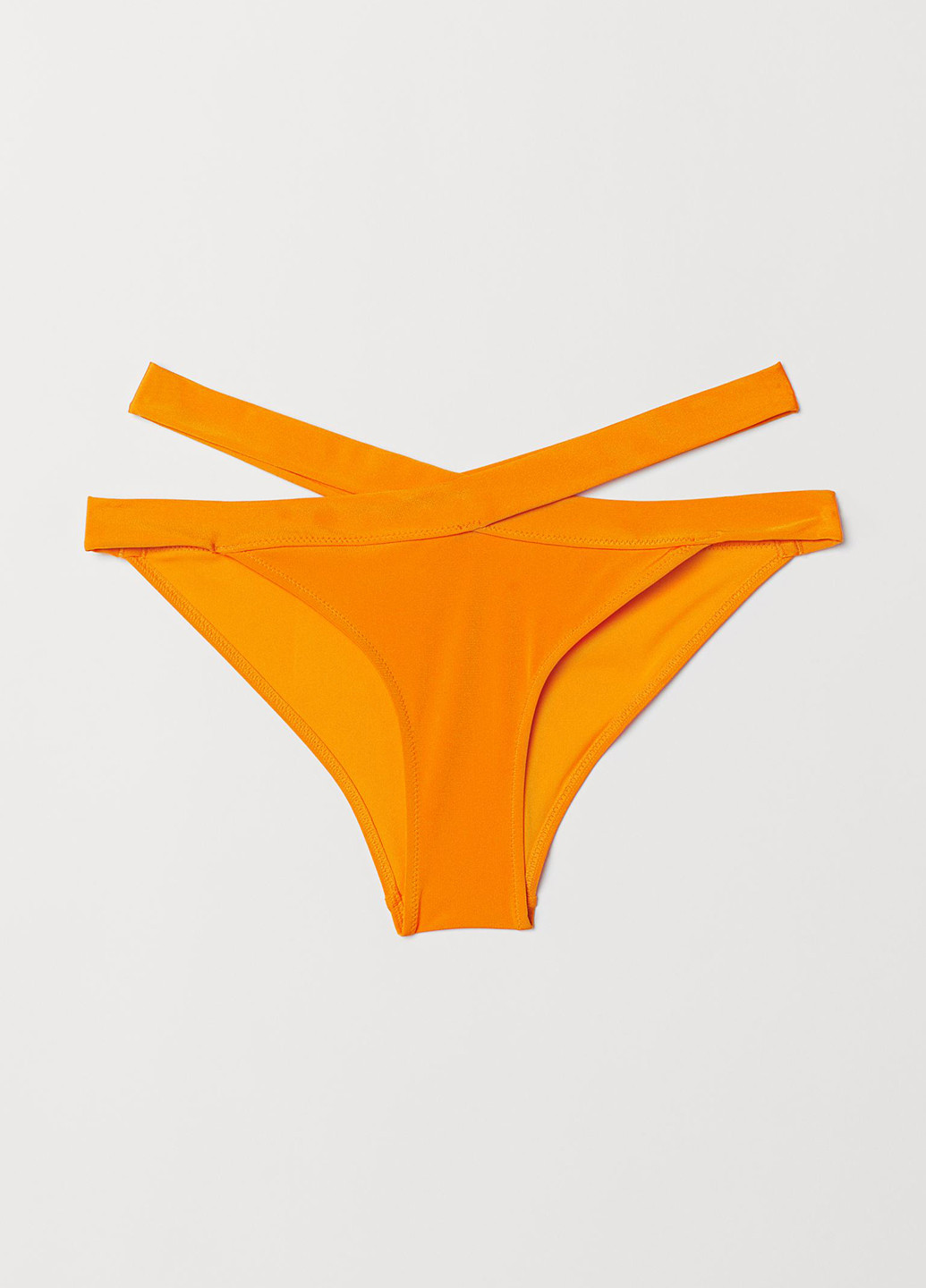 Светло-оранжевые купальные трусики однотонные H&M