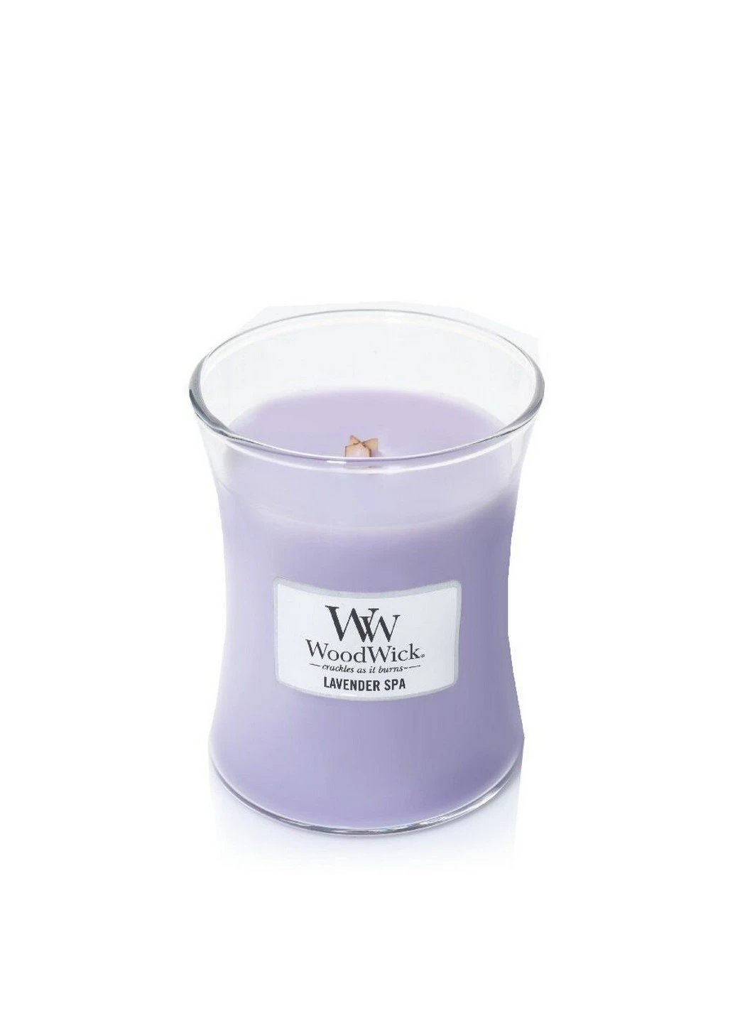Ароматическая свеча в стекле Medium Lavender Spa 275 г (92492E) WoodWick (227516078)