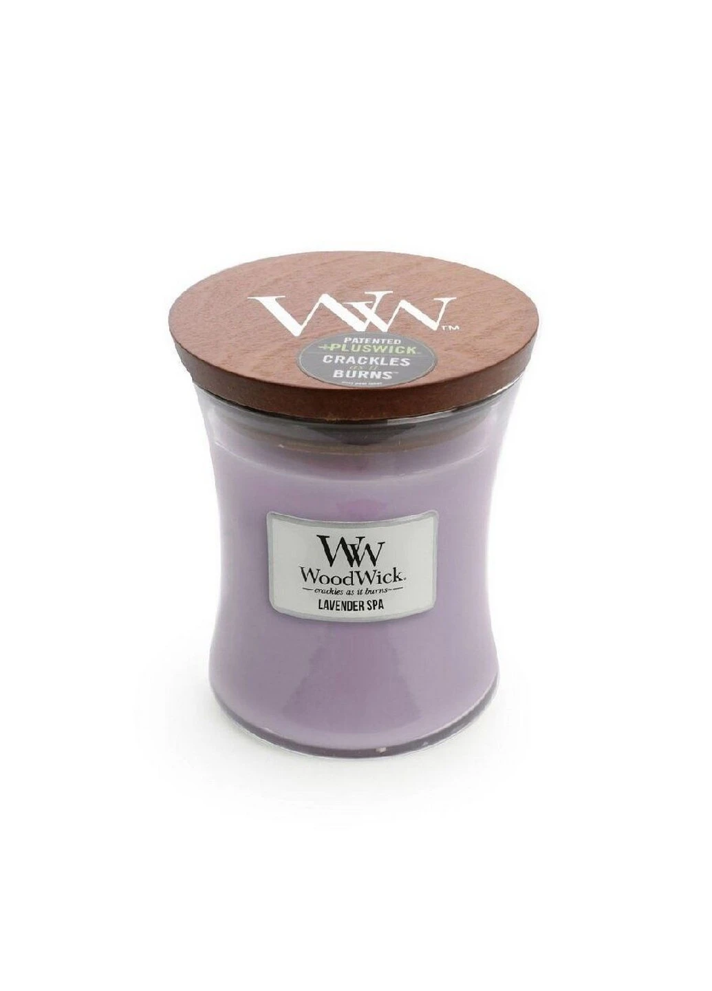 Ароматическая свеча в стекле Medium Lavender Spa 275 г (92492E) WoodWick (227516078)
