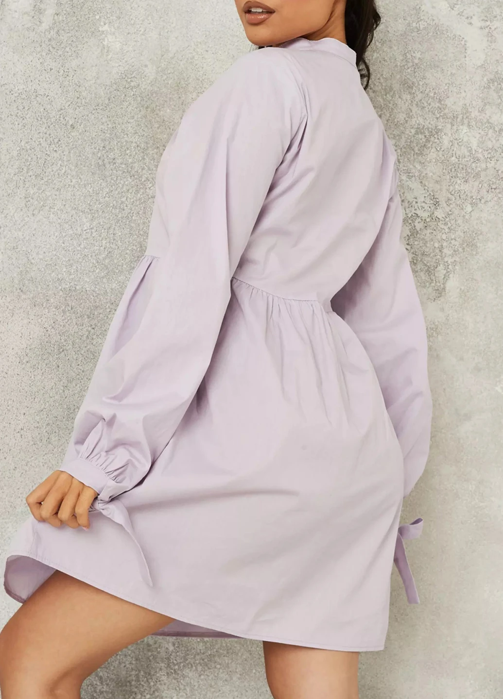 Лілова кежуал плаття, сукня Missguided однотонна