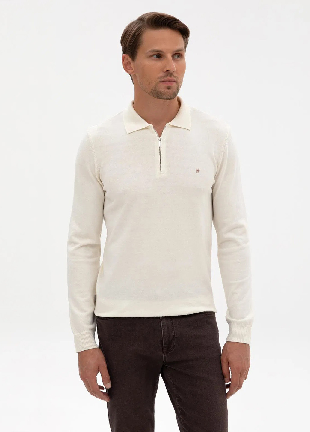 Молочний демісезонний джемпер джемпер Pierre Cardin