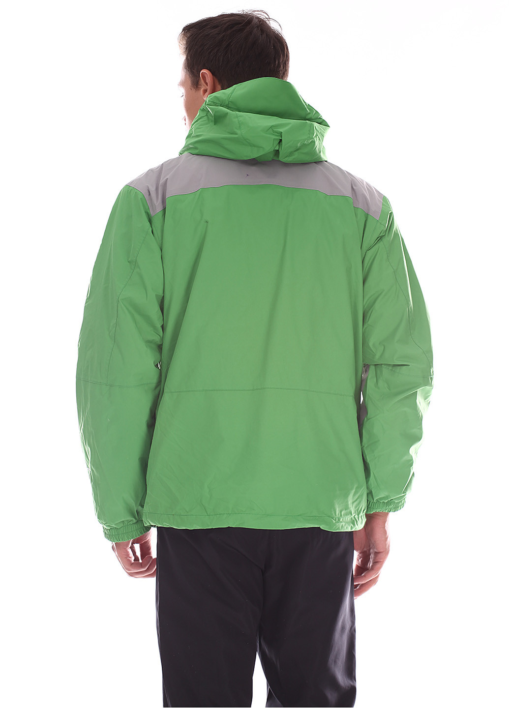Зеленая зимняя куртка лыжная Columbia