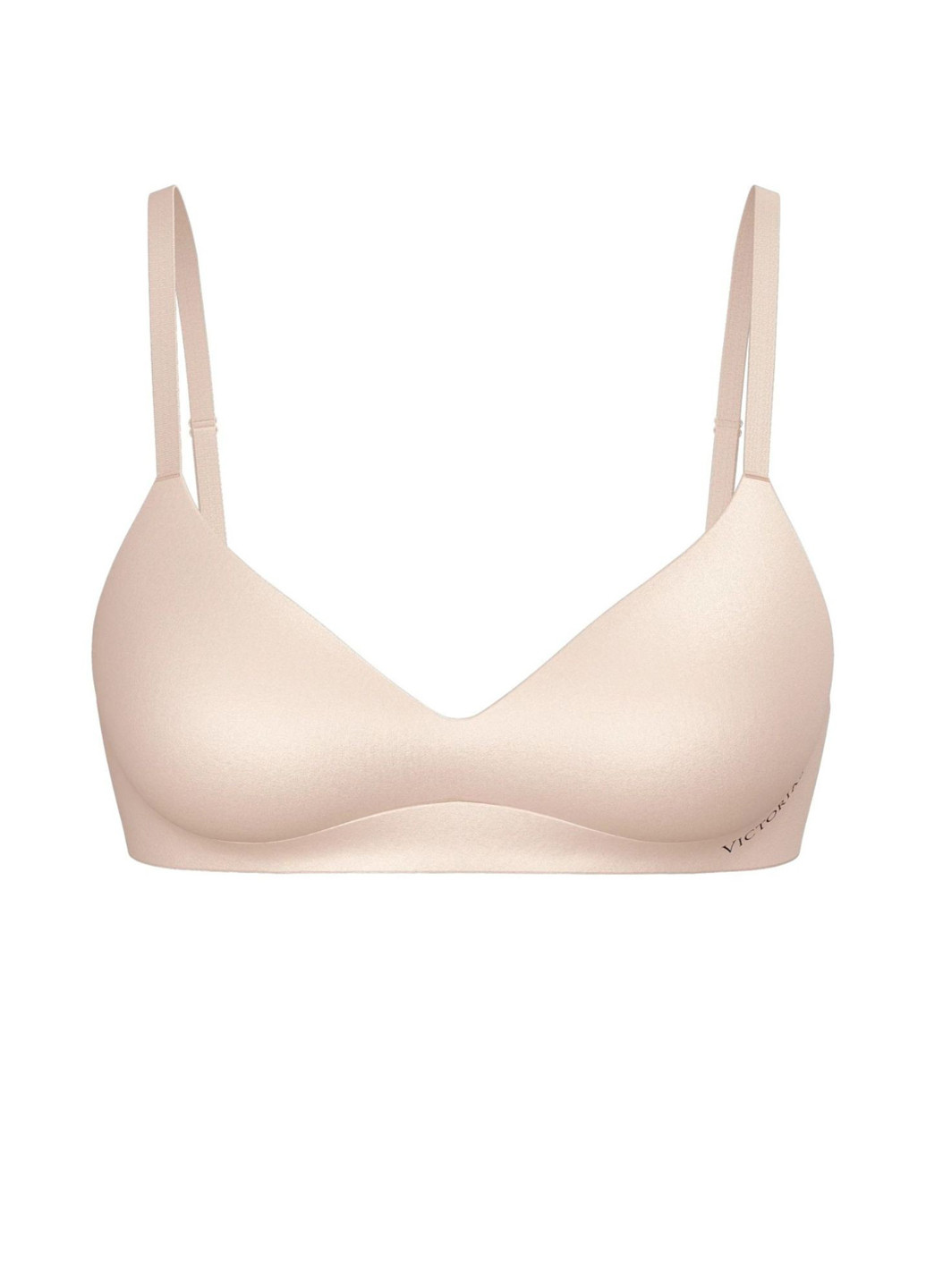 Бежевый демисезонный комплект (бюстгальтер, трусики) Victoria's Secret