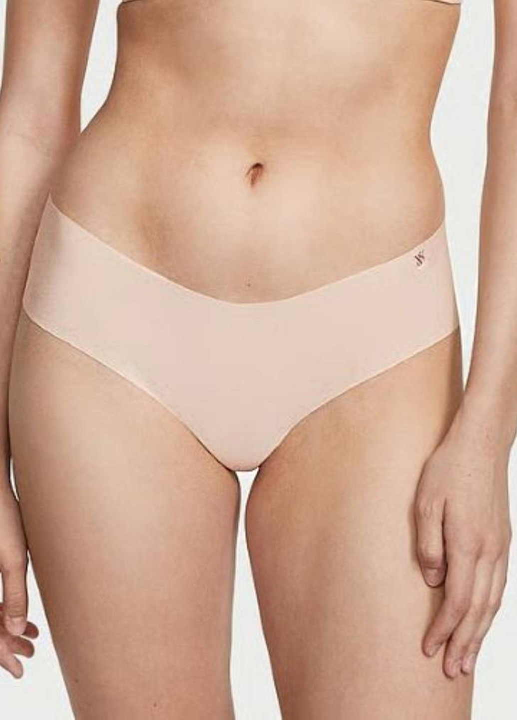 Бежевый демисезонный комплект (бюстгальтер, трусики) Victoria's Secret