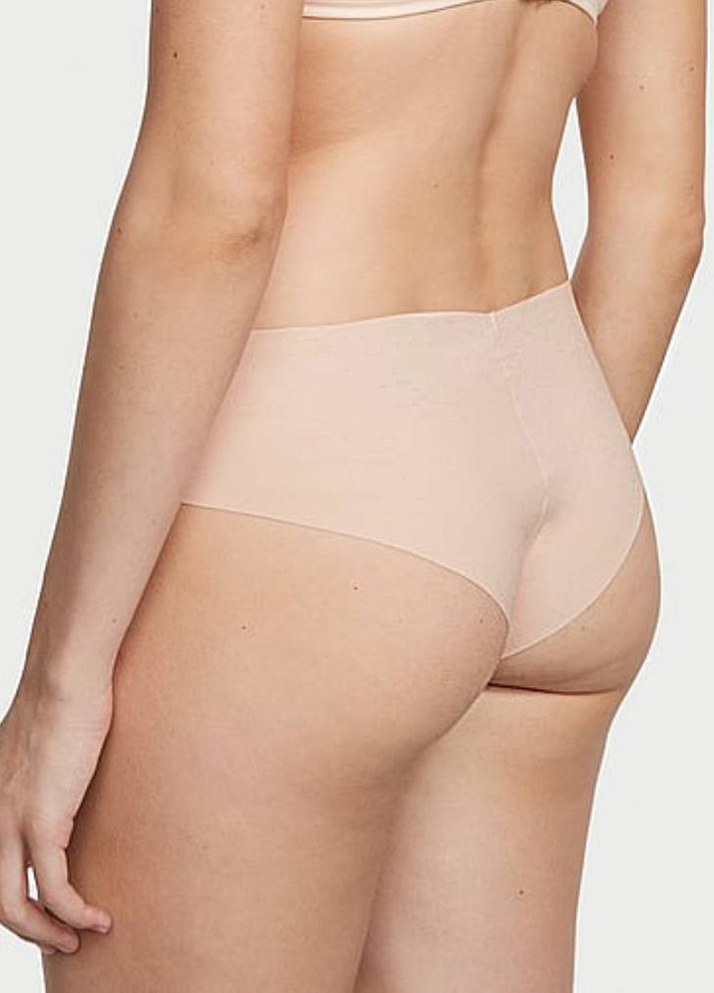 Бежевый демисезонный комплект (бюстгальтер, трусики) Victoria's Secret