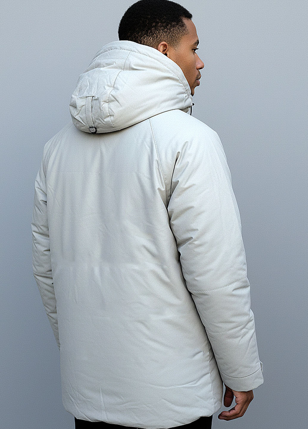 Молочна зимня куртка Sun's House