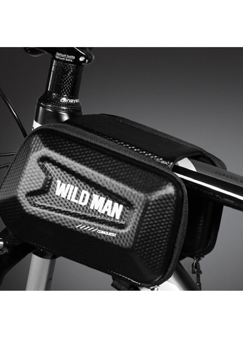 Велосумка бардачок сумка на раму велосипеда на блискавці водонепроникна 19х11х6 см (37247-Нов) Unbranded (253055890)