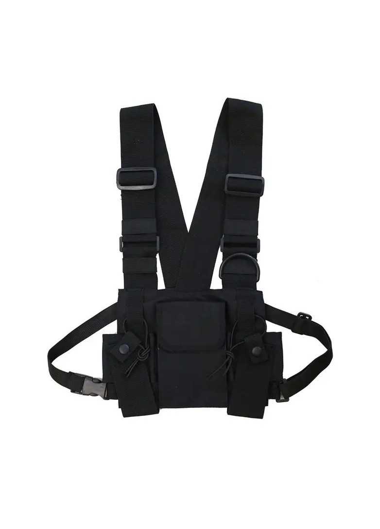 Нагрудная сумка HGUL+BAG BD5024 черная No Brand (253384187)