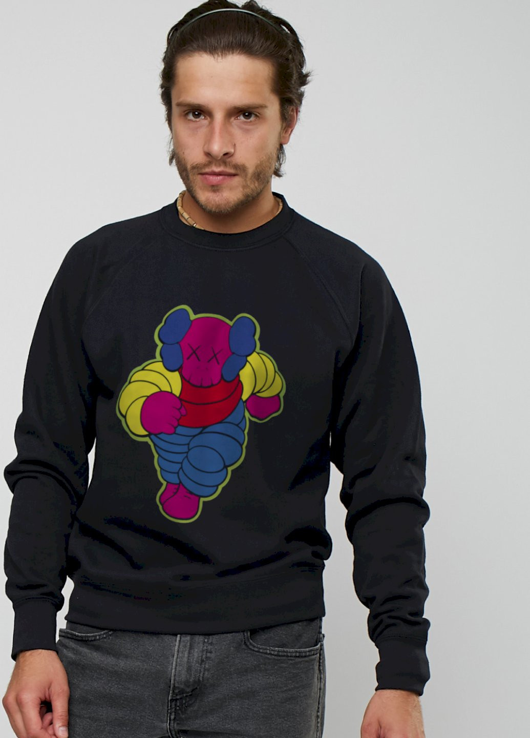 Чорний світшот YAPPI (198688732)