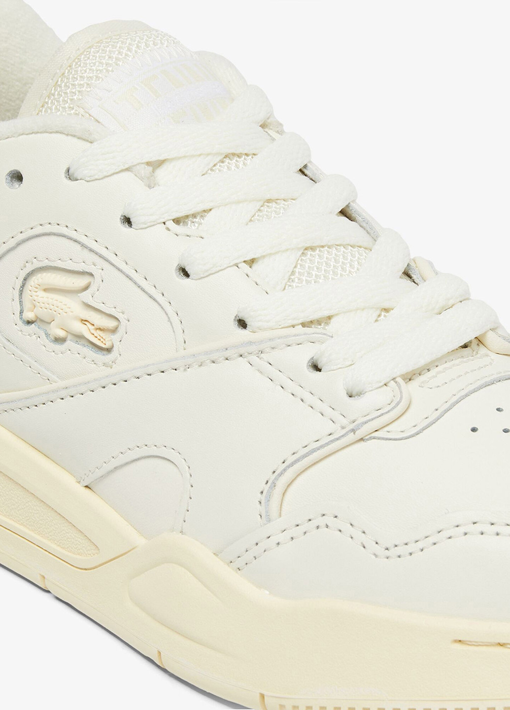 Кроссовки Lacoste LINESHOT белые демисезоны (329148408)