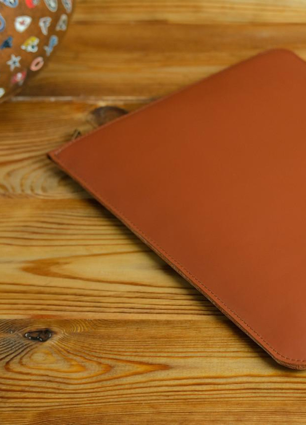 Кожаный чехол для MacBook на молнии с войлоком Дизайн №41 Berty (253861790)