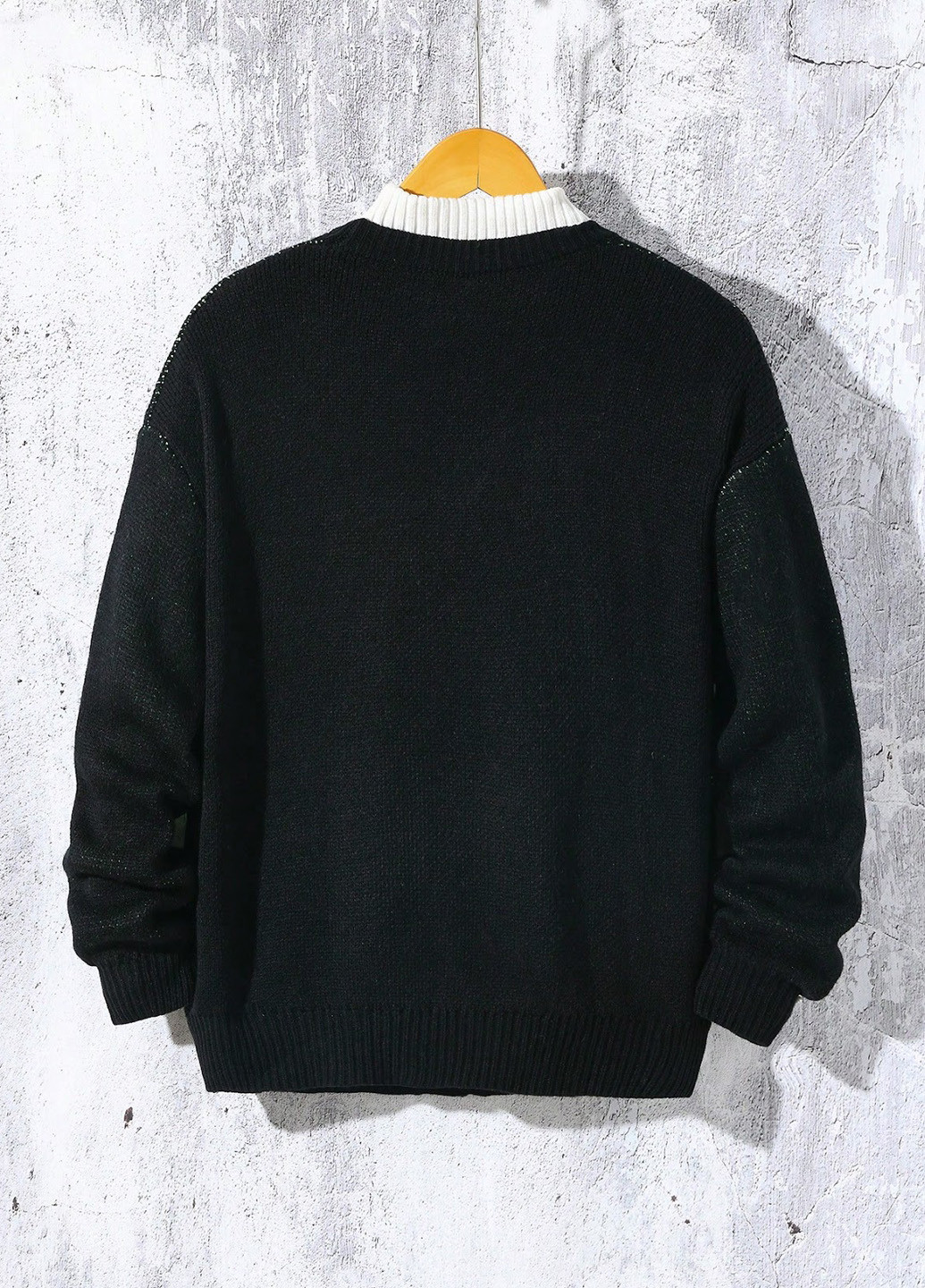 Черный демисезонный кардиган SHEIN