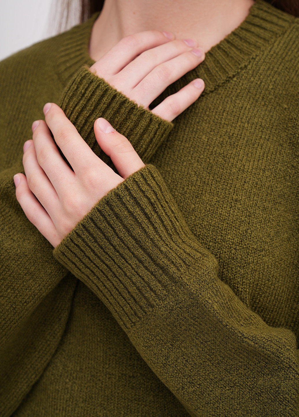 Серый демисезонный свитер EQUILIBRI