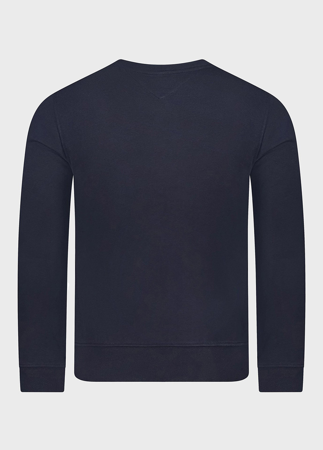 Темно-синій світшот Tommy Hilfiger однотонний вишивка (306682103)