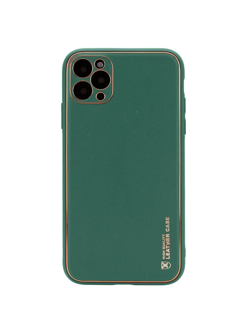 Шкіряний чохол Xshield для Apple iPhone 11 Pro Max (6.5"") Зелений / Army green (is_00000038059_9) Epik (250500130)