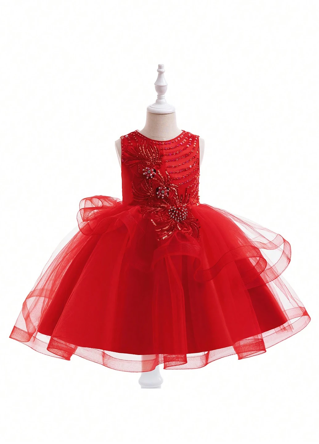 Красное платье SHEIN (330750160)