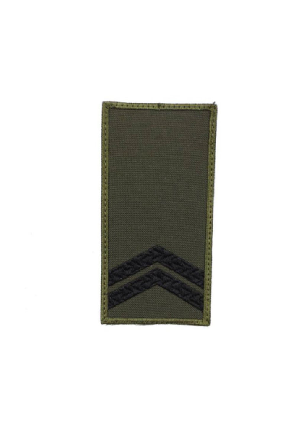 Шеврон на липучках Погоны Младший Сержант ВСУ (ЗСУ) 20221992 8151 оливковый Power (254454494)