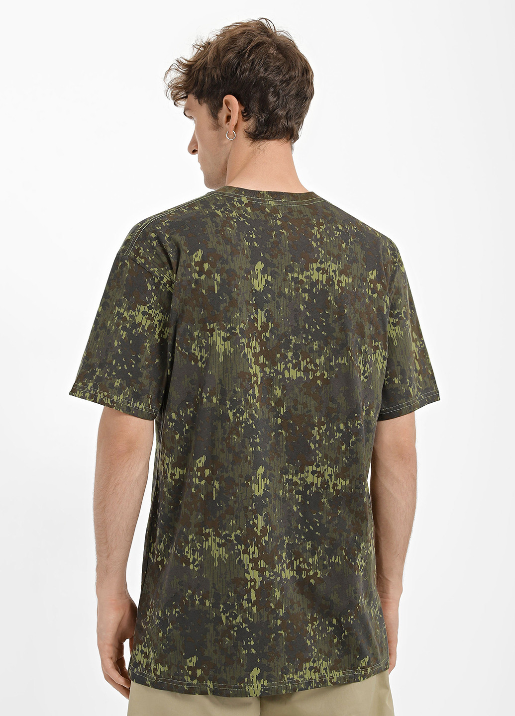 Хакі (оливкова) футболка Vans VN0A5E81CBO1