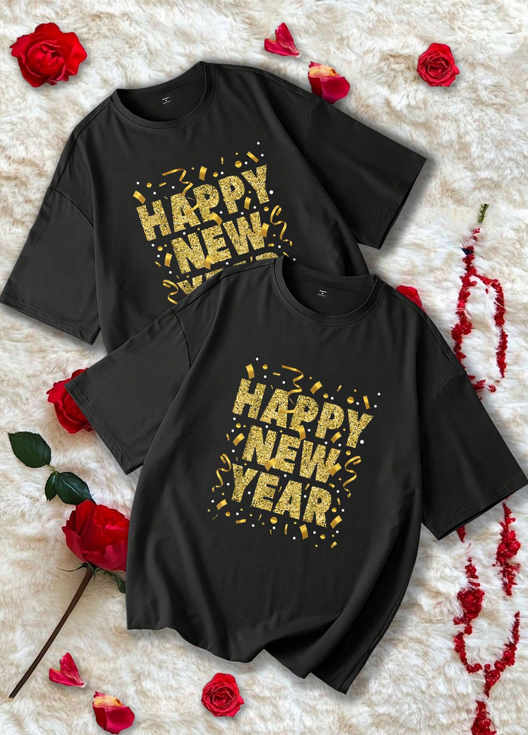 Чорна футболка SHEIN