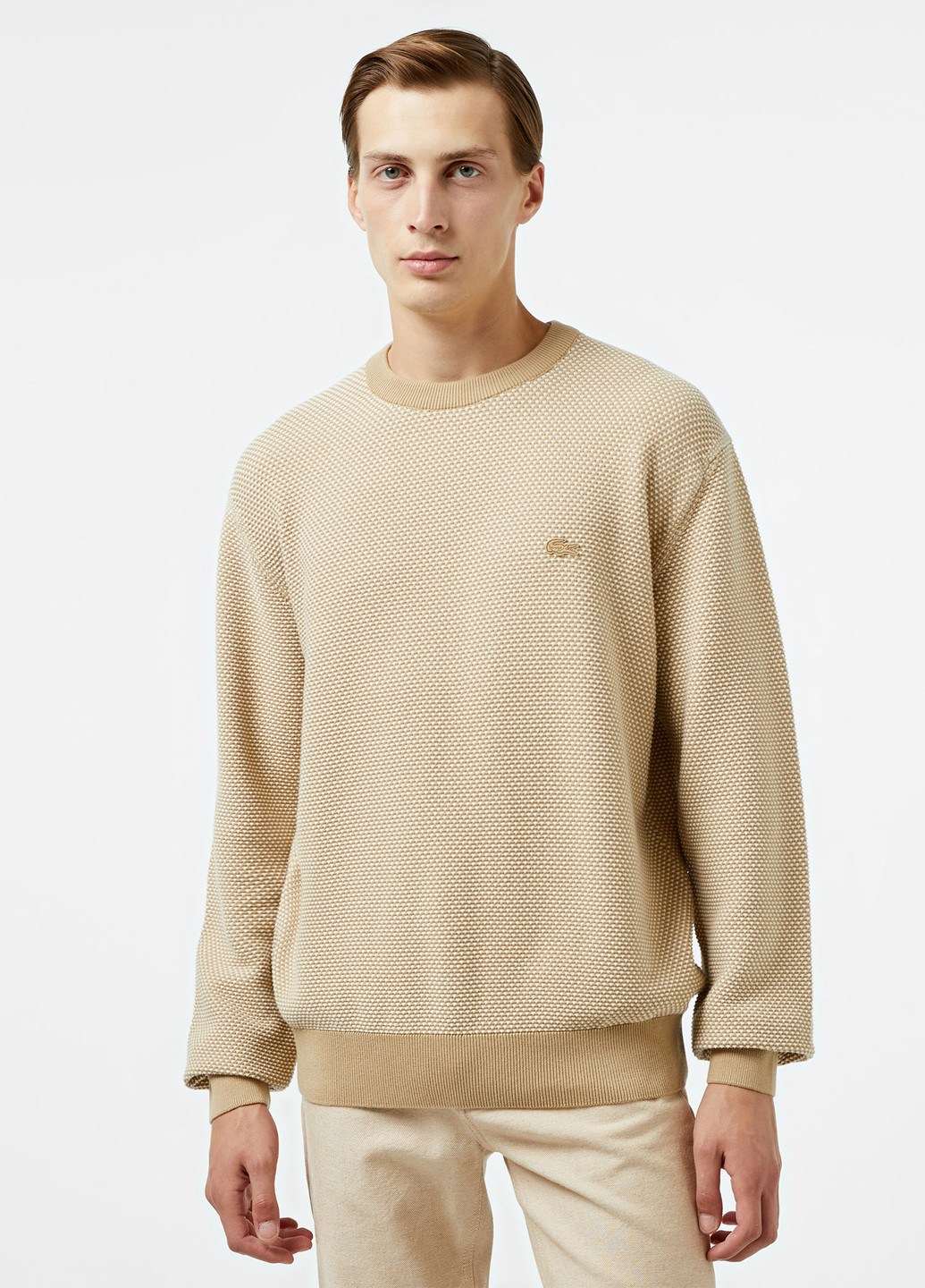 Бежевий демісезонний джемпер джемпер Lacoste