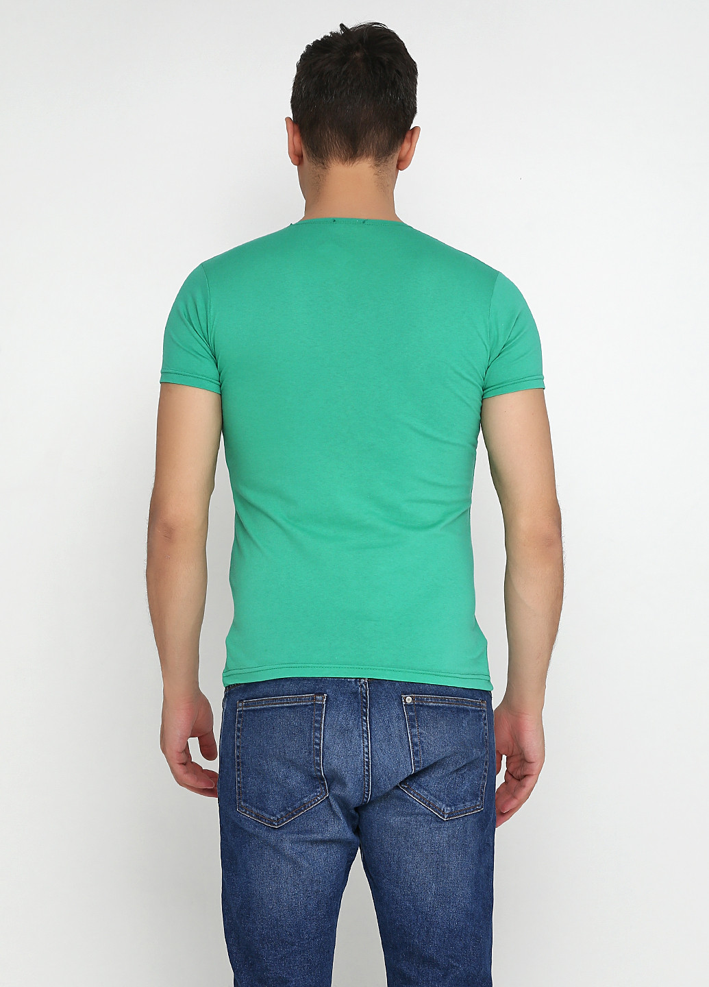 Зеленая футболка Dinersi
