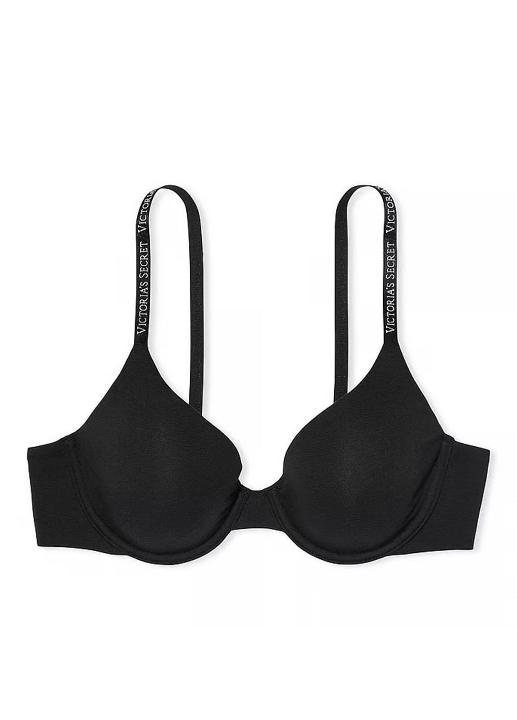 Черный демисезонный комплект (бюстгальтер, трусики) Victoria's Secret