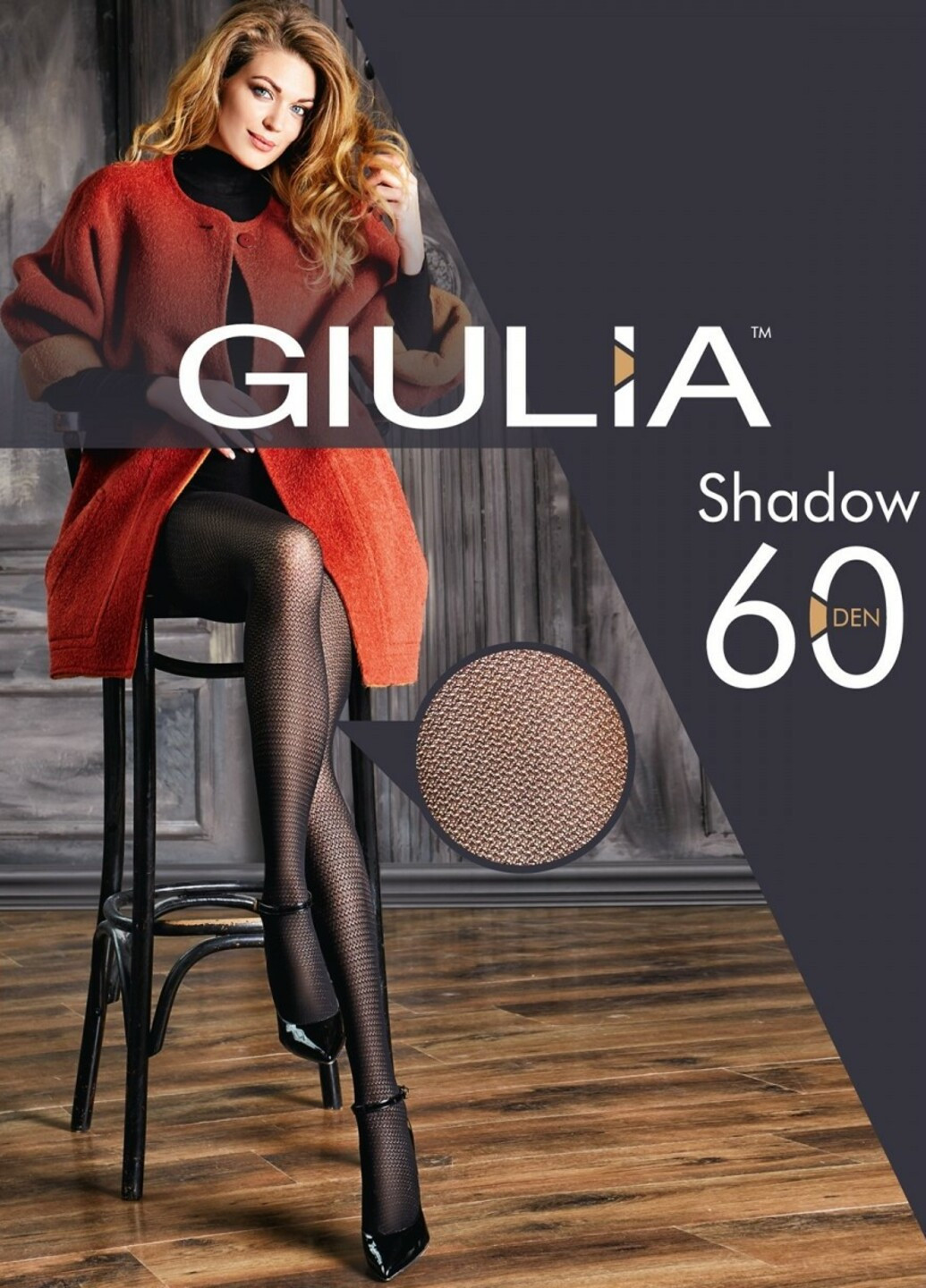 Колготи жін. -nero-4 Giulia shadow 60 (10) (252942086)