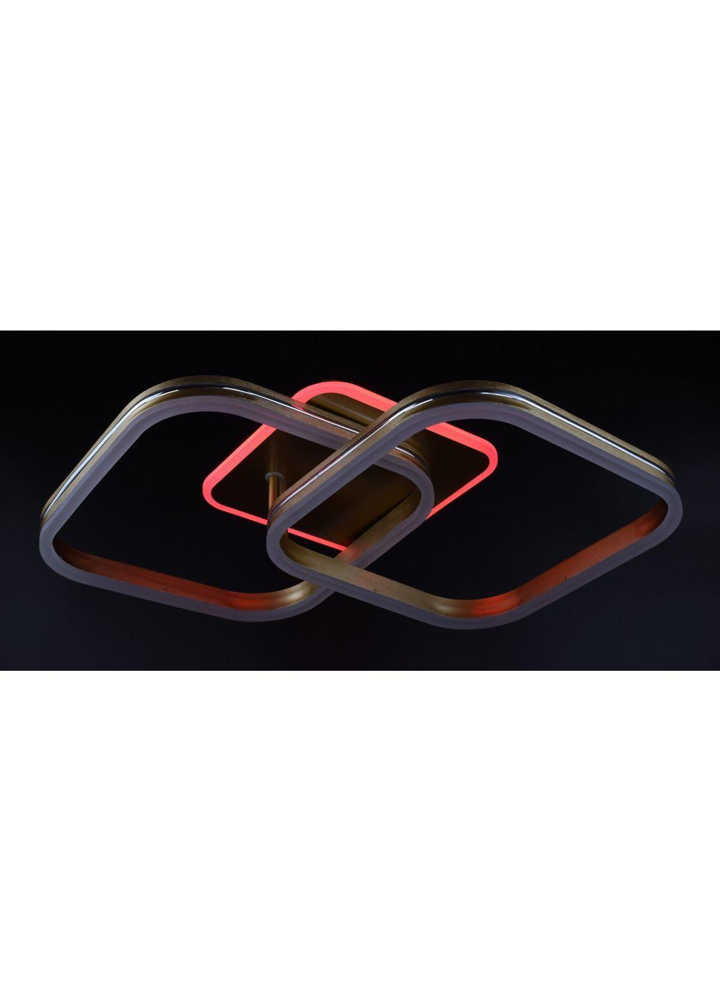 Люстра потолочная LED A55071/2-RGB-sg-ch Золото 12х42х68 см. Sunnysky (253122336)