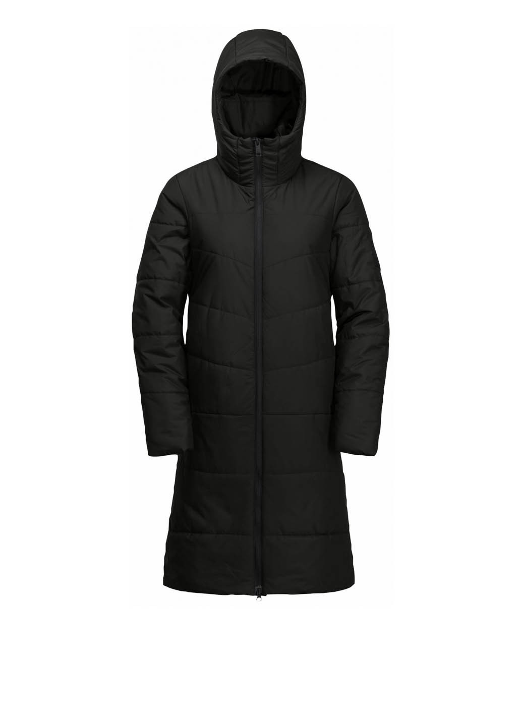 Темно-серая демисезонная куртка Jack Wolfskin DEUTZER COAT W
