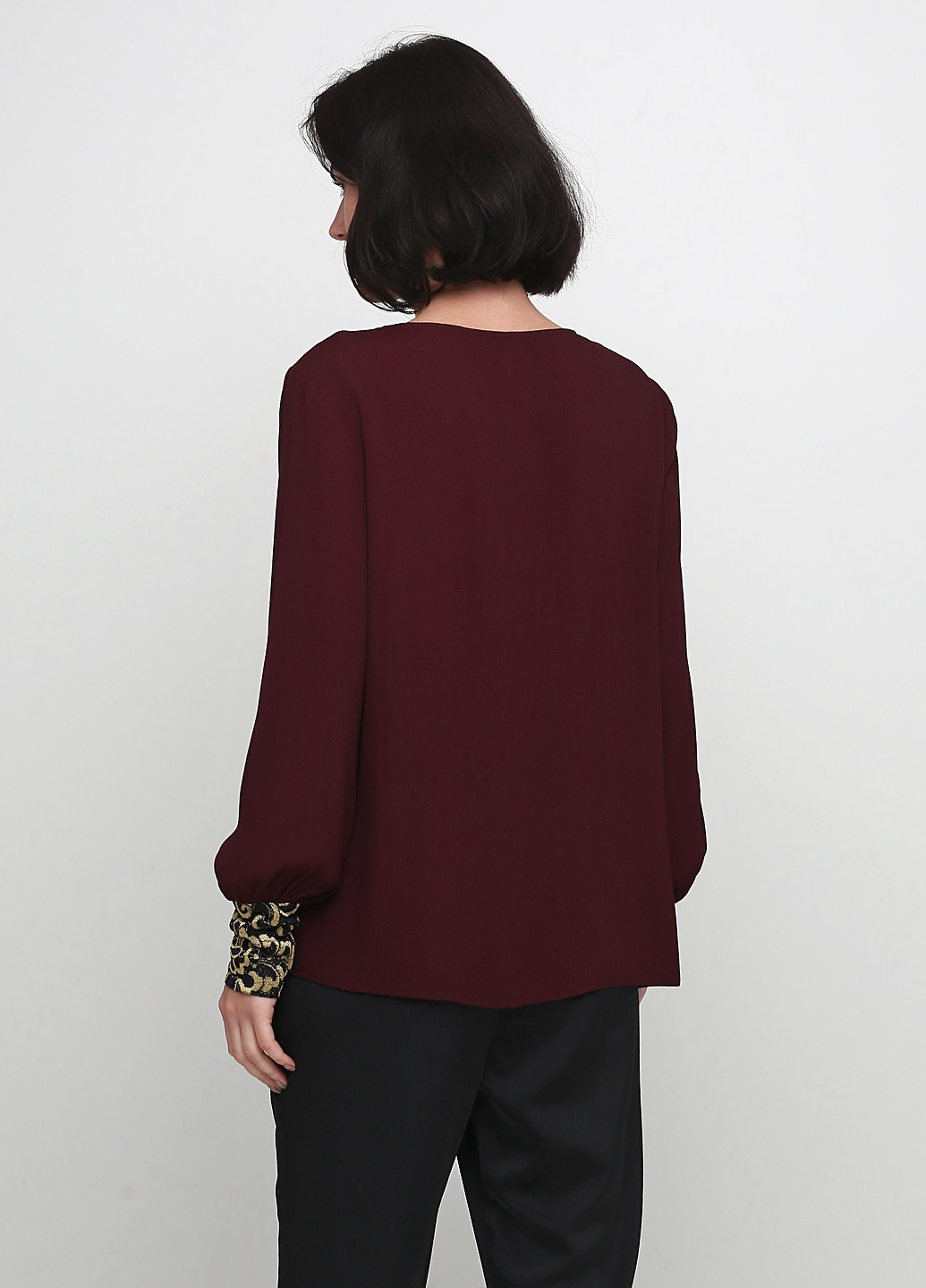 Бордова блуза Friendtex