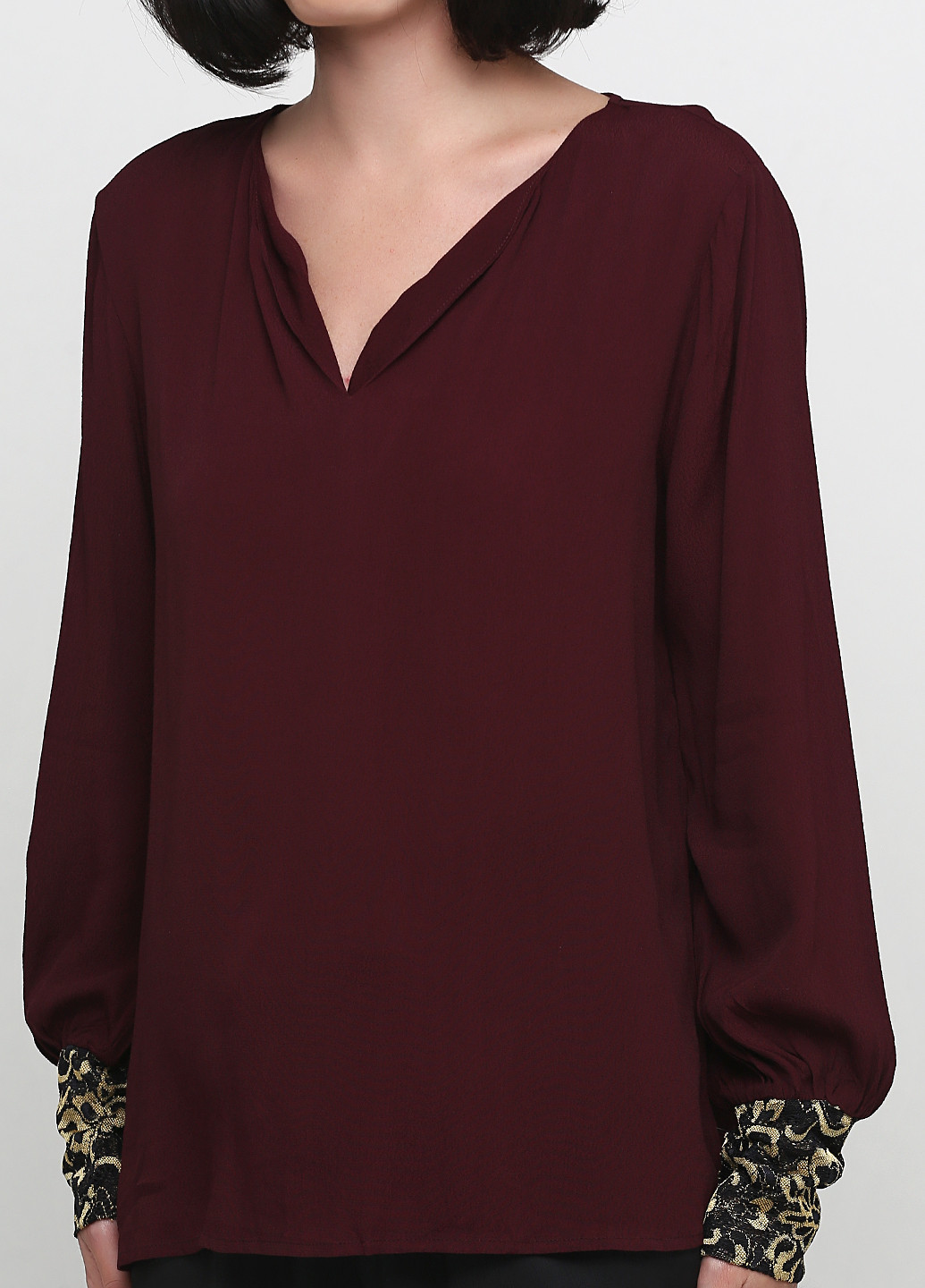 Бордова блуза Friendtex