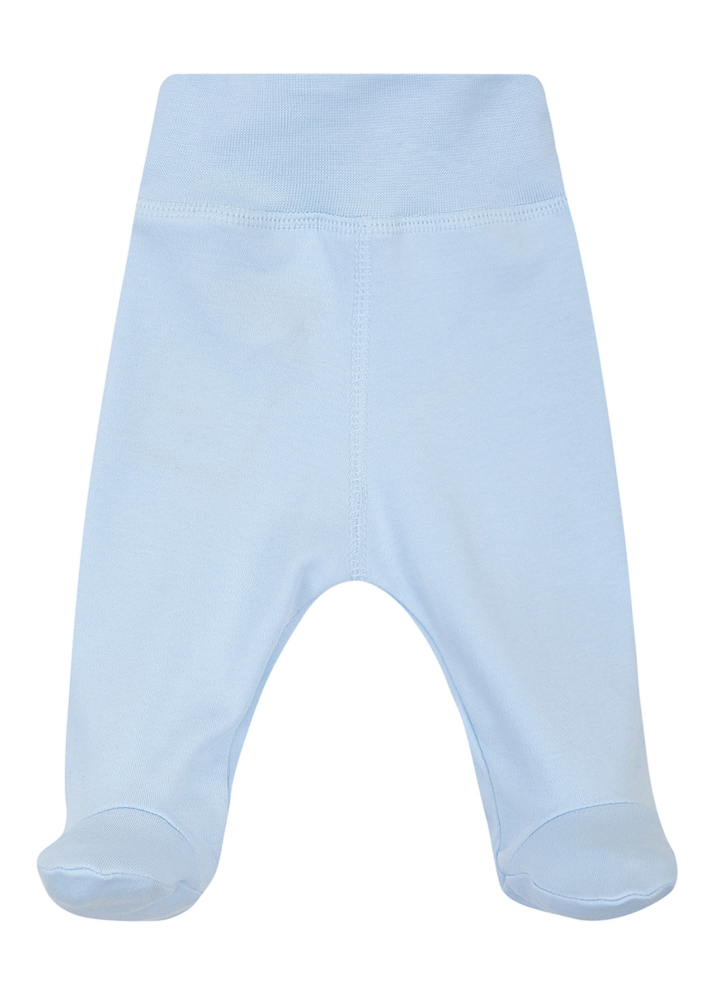 KRAKO повзунки однотонний блакитний повсякденний бавовна, інтерлок виробництво - Україна
