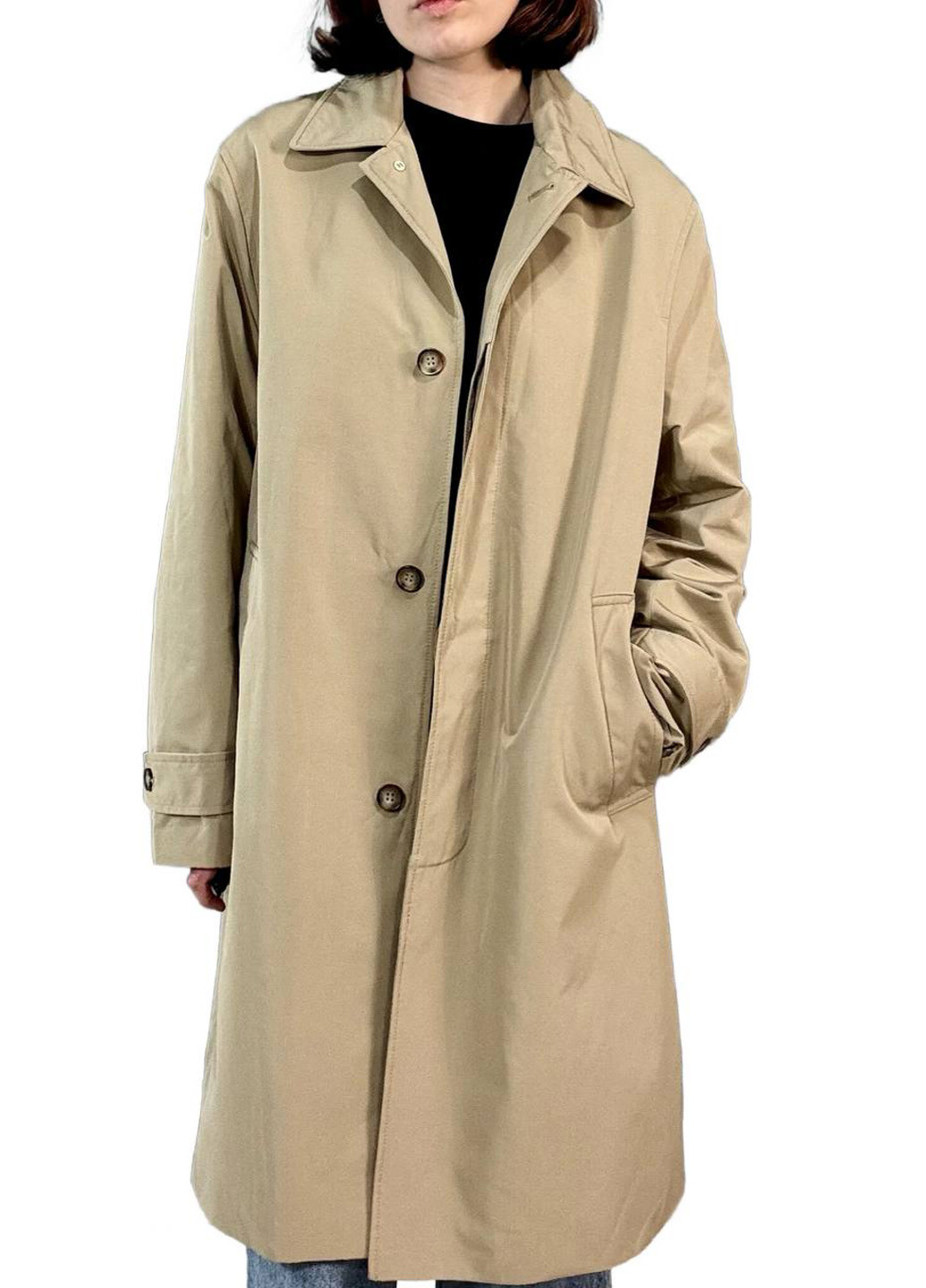 Плащ H&M на пуговицах демисезон (326887791)