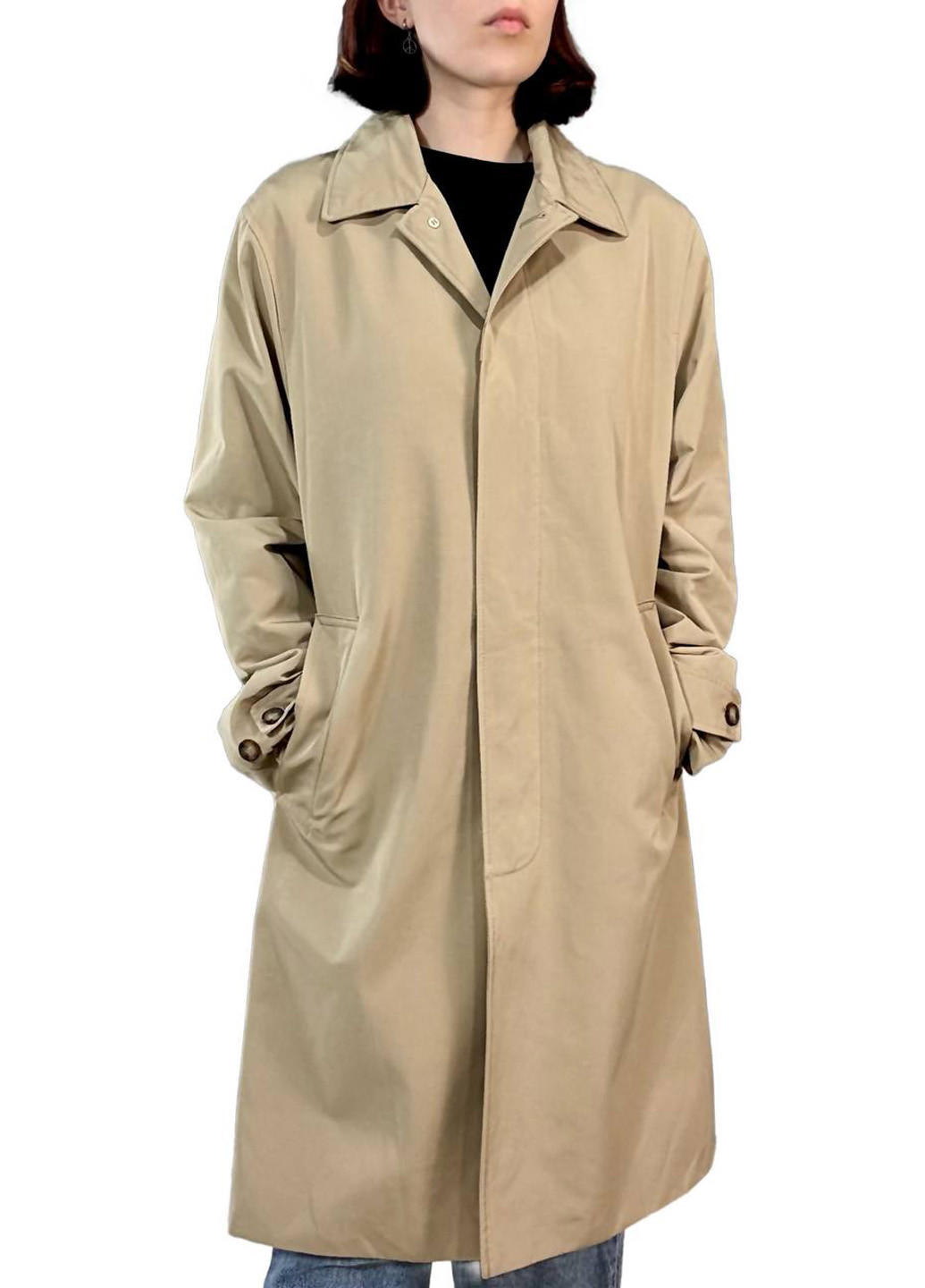 Плащ H&M на пуговицах демисезон (326887791)