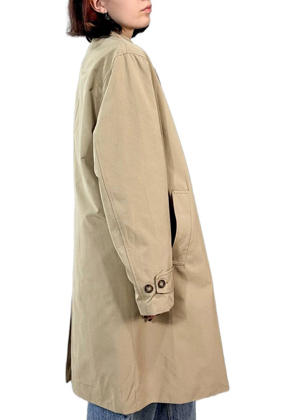 Плащ H&M на пуговицах демисезон (326887791)