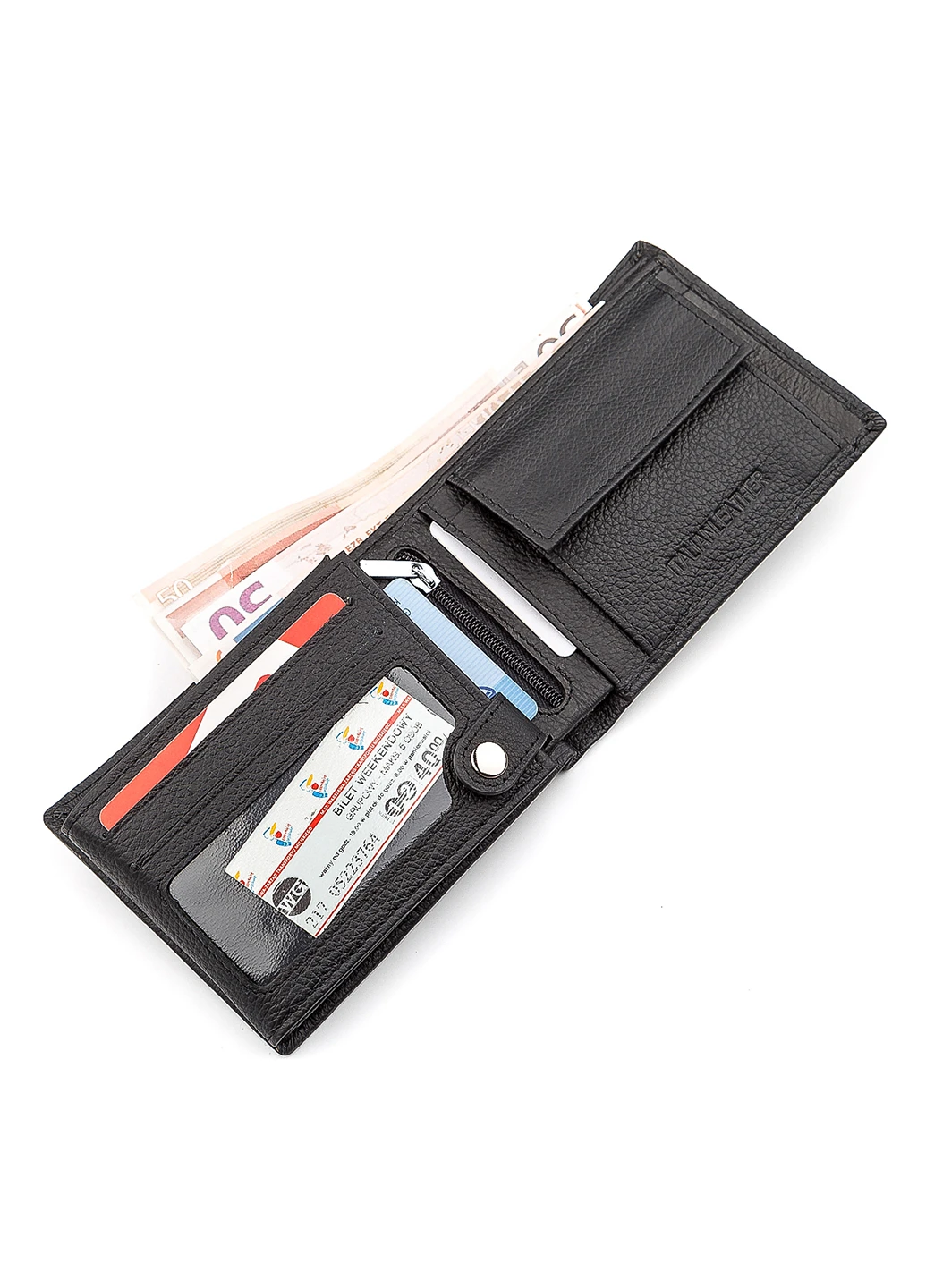 Мужской кожаный кошелек 12х9х3 см st leather (252128392)
