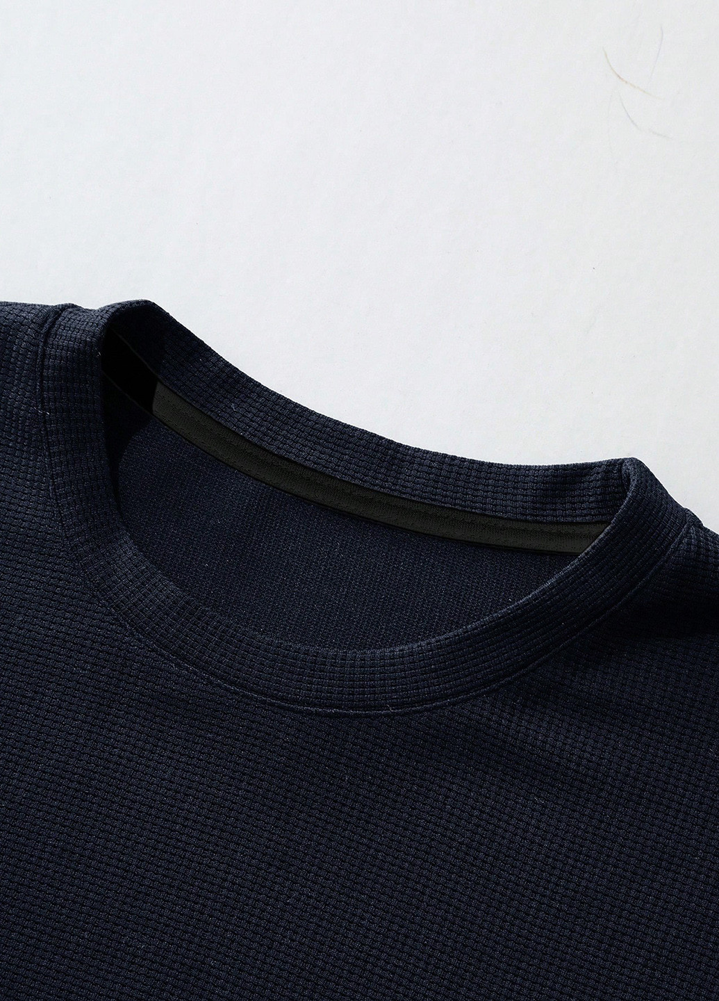 Темно-синій демісезонний костюм (світшот, штани) брючний SHEIN