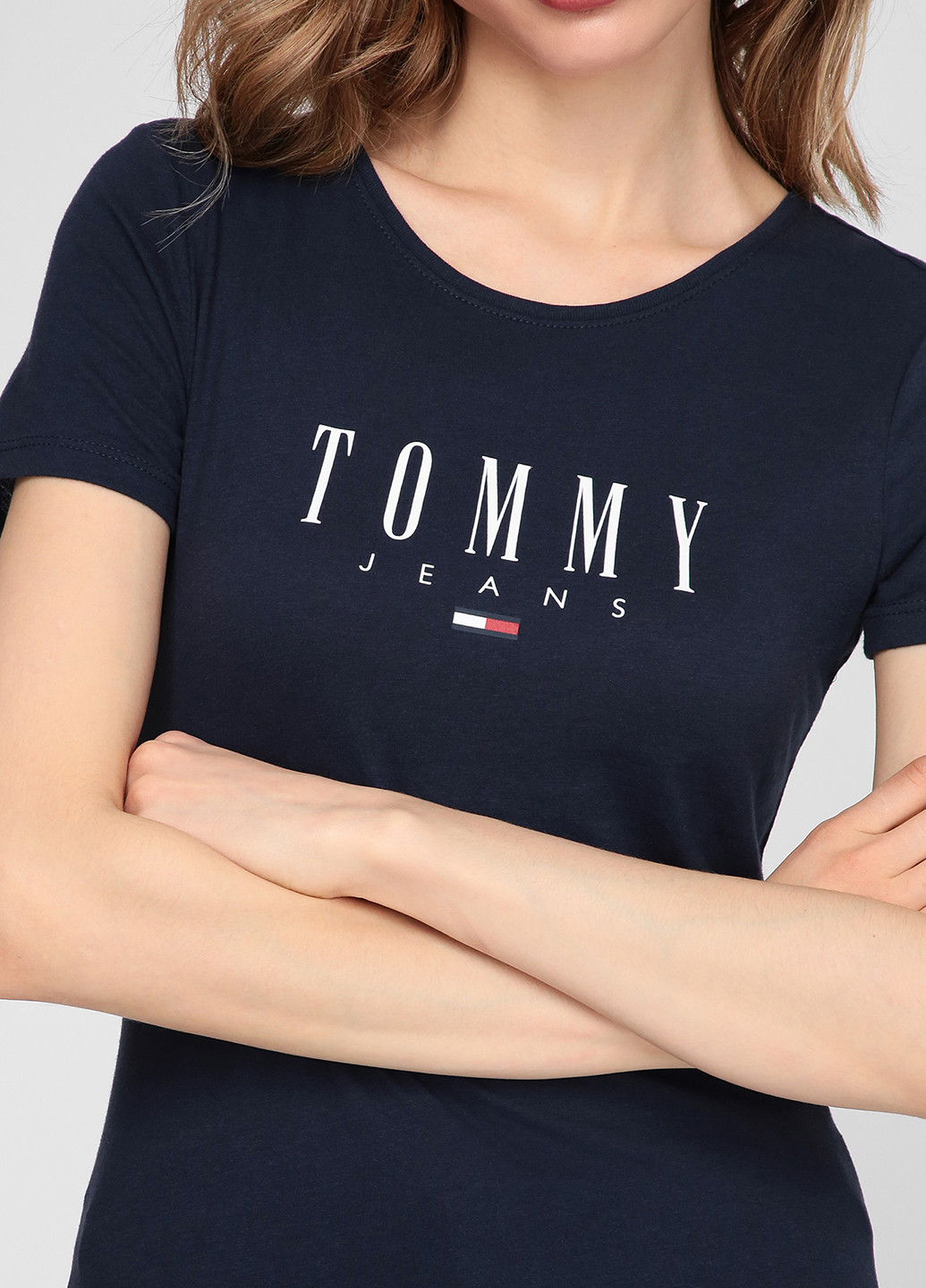 Індиго літня футболка Tommy Hilfiger