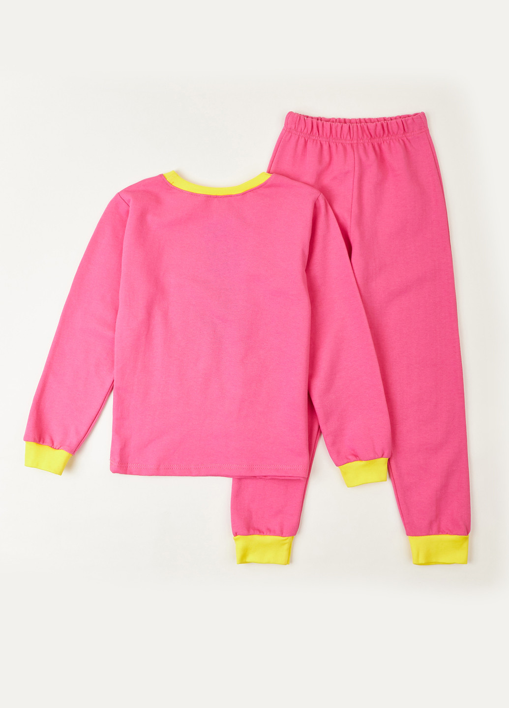 Розовая зимняя пижама (свитшот, брюки) dexter's