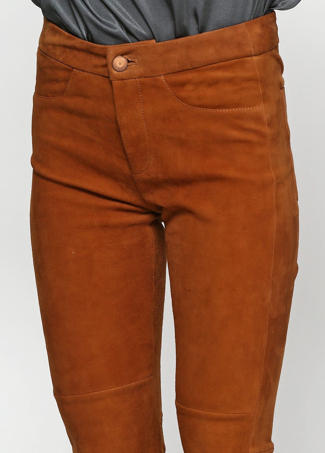 Светло-коричневые кэжуал демисезонные брюки Gestuz