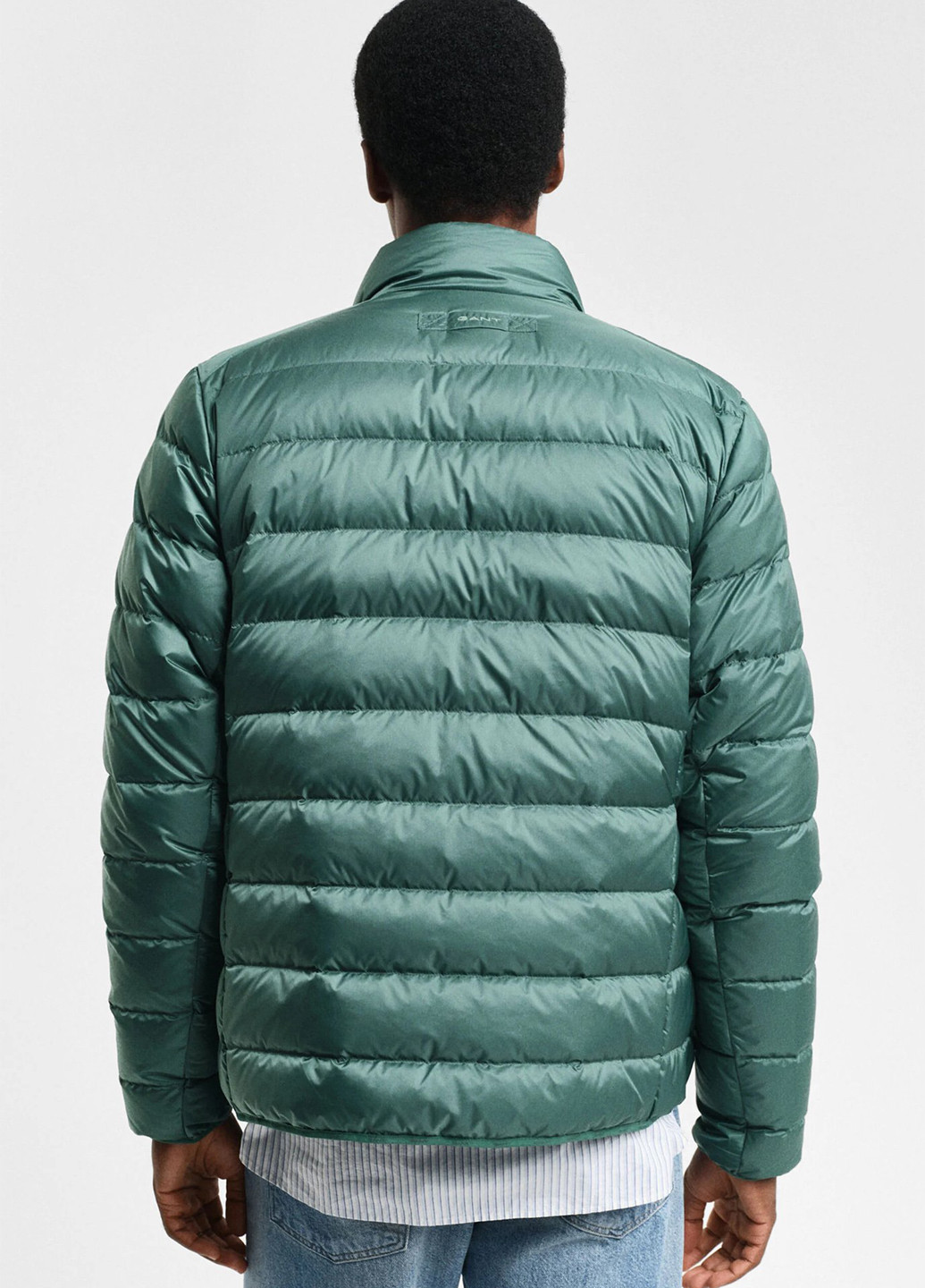 Зеленая демисезонная куртка Gant