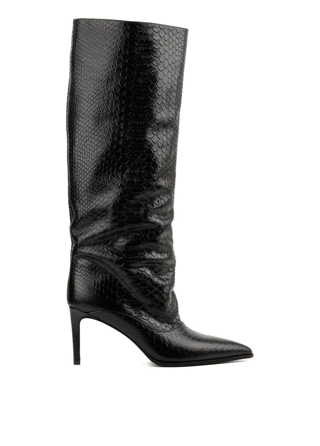 Осенние сапоги Le'BERDES с тиснением