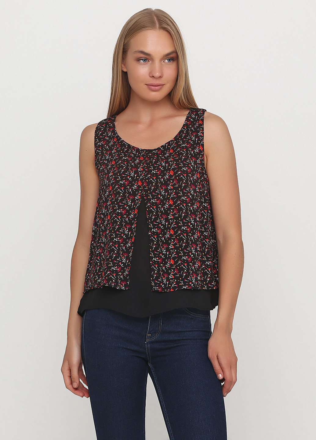 Чёрная блуза No Brand