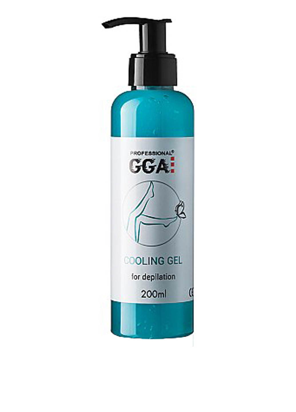 Гель для депіляції охолоджуючий, 200 мл GGA Professional (160737913)