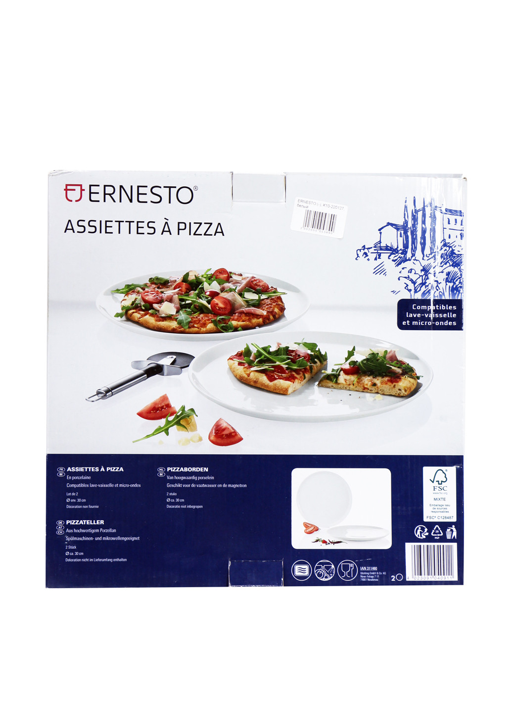 Тарелка для пиццы, 30 см Ernesto (154713241)