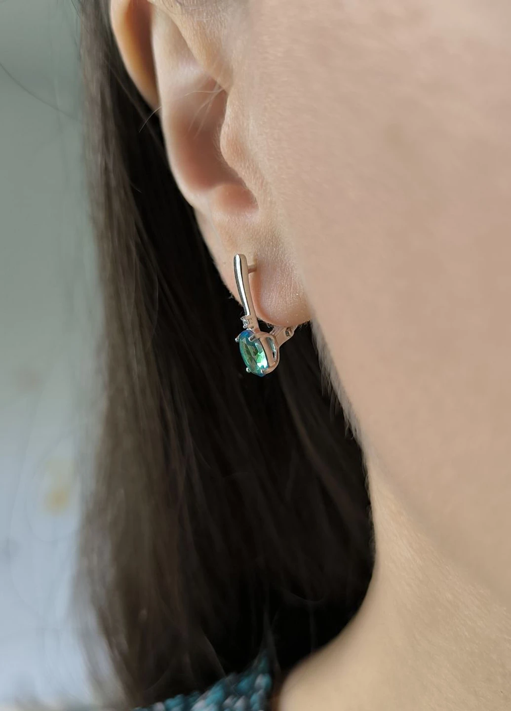 Серьги Silver Flame (354214533)