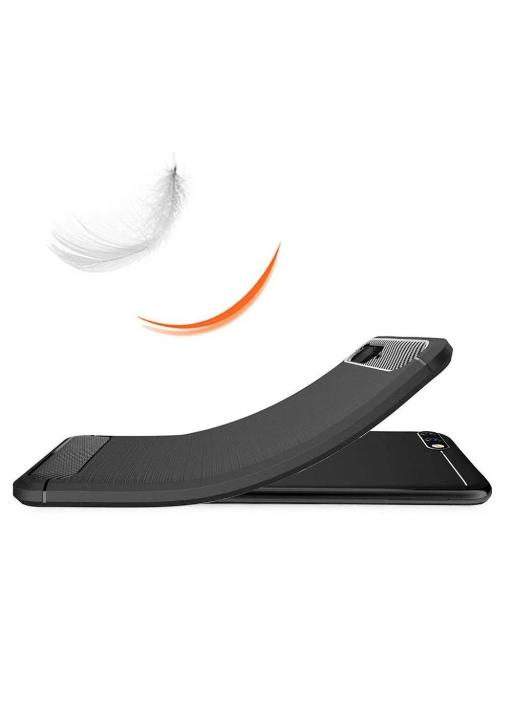Чохол для мобільного телефону (смартфону) Laudtec для Huawei Y6 2018 Carbon Fiber (Black) (LT-HY62018B) BeCover (201492371)
