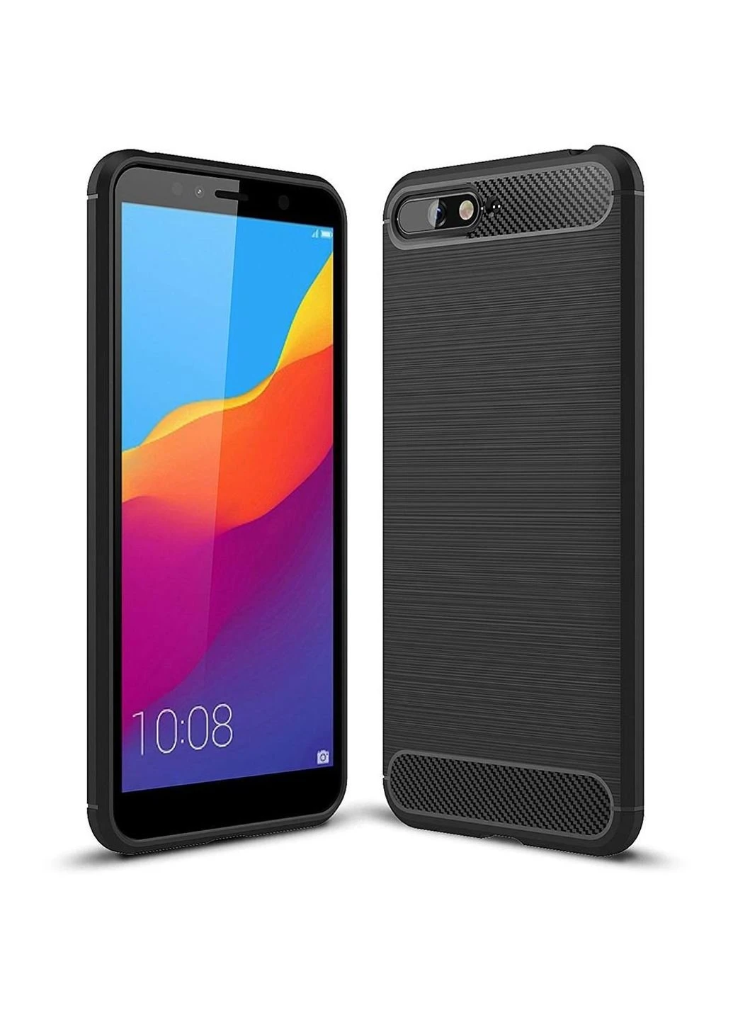 Чохол для мобільного телефону (смартфону) Laudtec для Huawei Y6 2018 Carbon Fiber (Black) (LT-HY62018B) BeCover (201492371)