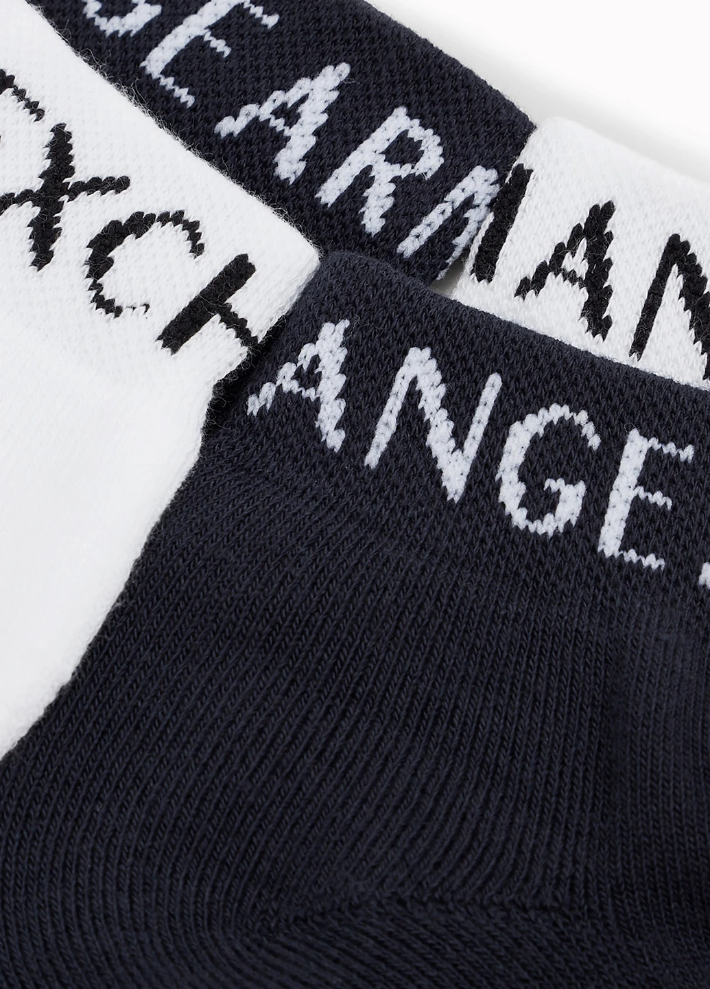 Комбинированные носки (2 пары) Armani Exchange логотипы (333193544)