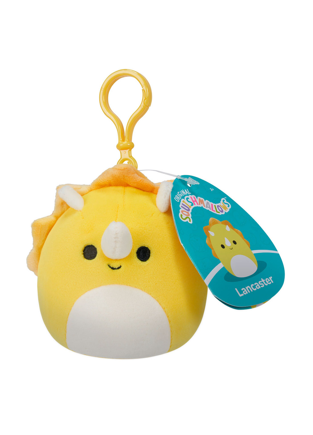 Мягкая игрушка на клипсе Трицератопс, 9 см Squishmallows (298547539)